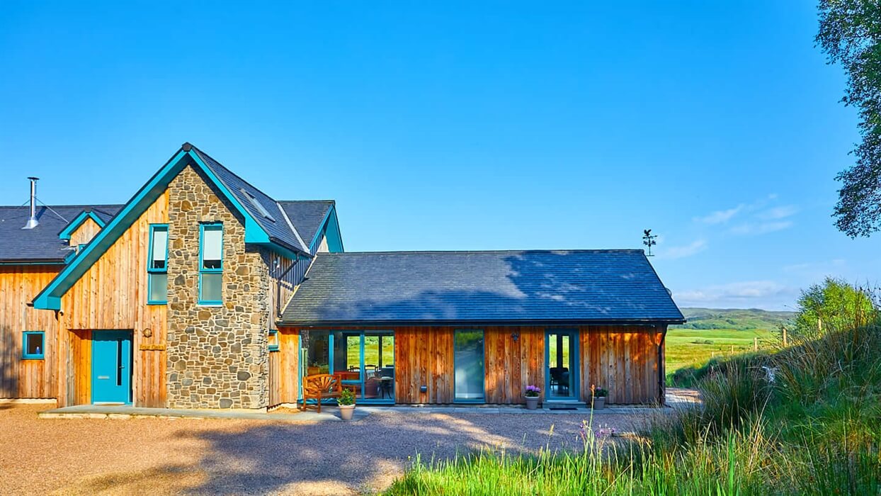 Four Oaks Bed & Breakfast utanför Oban i Skottland