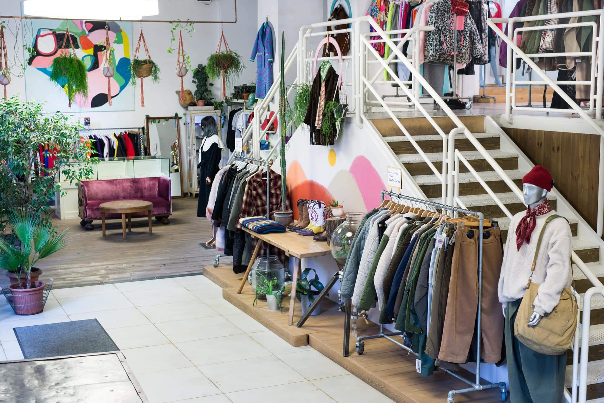 Secondhand butiken Retrock i Budapest